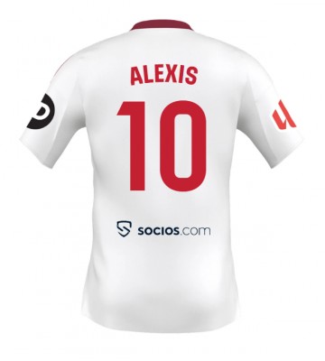 Sevilla Alexis Sanchez #10 Hjemmebanetrøje 2025-26 Kortærmet